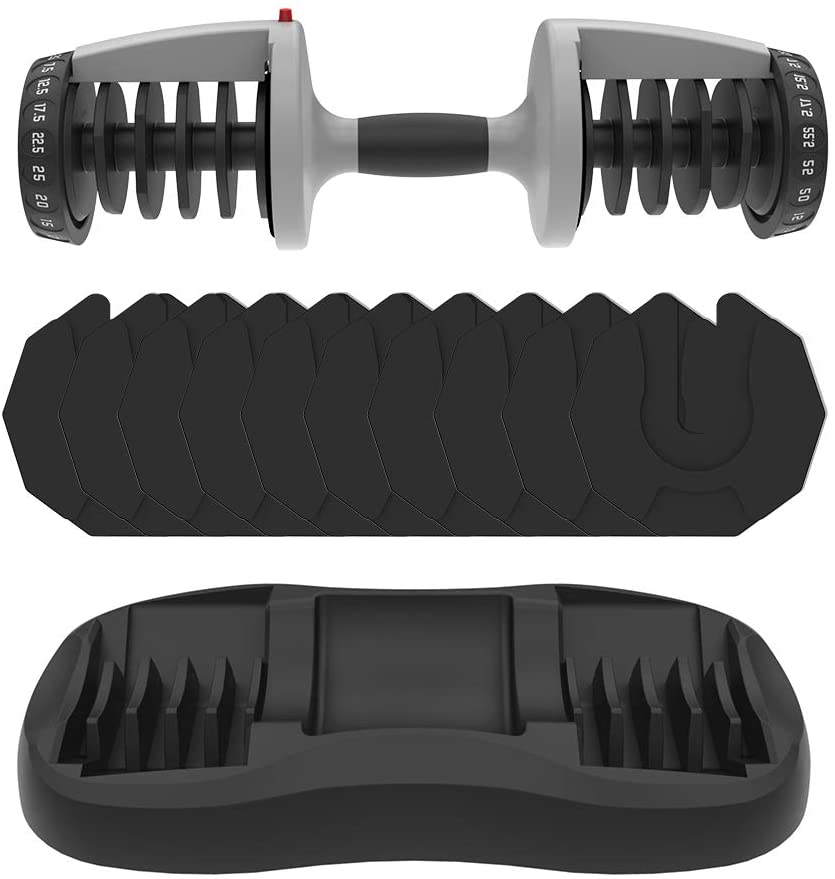 55 Lbs Adjustable Dumbbell Set (Pair)