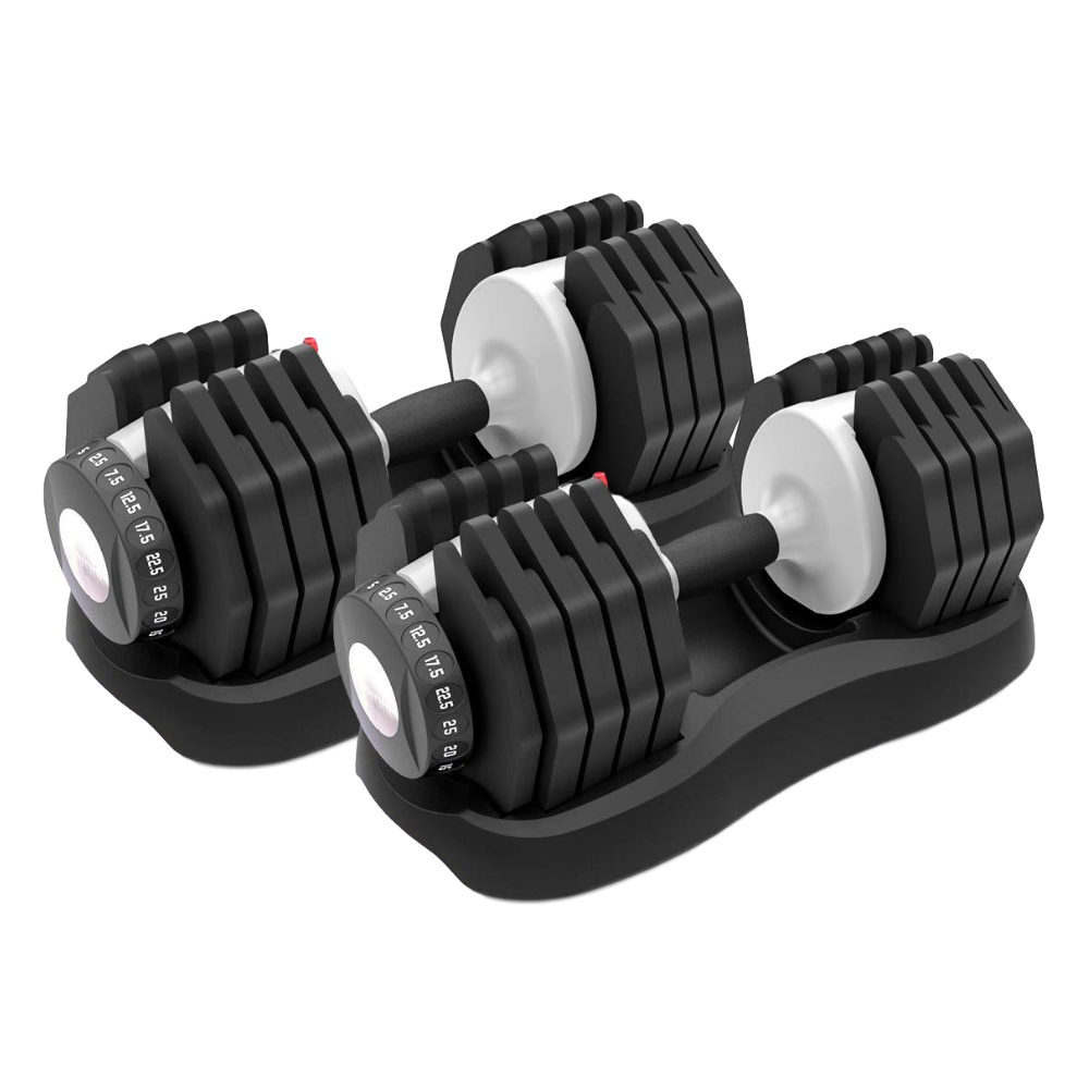 55 Lbs Adjustable Dumbbell Set (Pair)