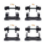 Spark 27.5 Lbs Adjustable Dumbbell Set
