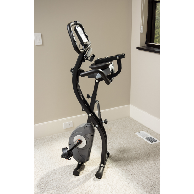 R8 Foldable Exercise Bike w. Upper Body Resistance