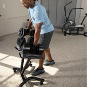 Ativafit Dumbbell stand for home workout with adjustable weights